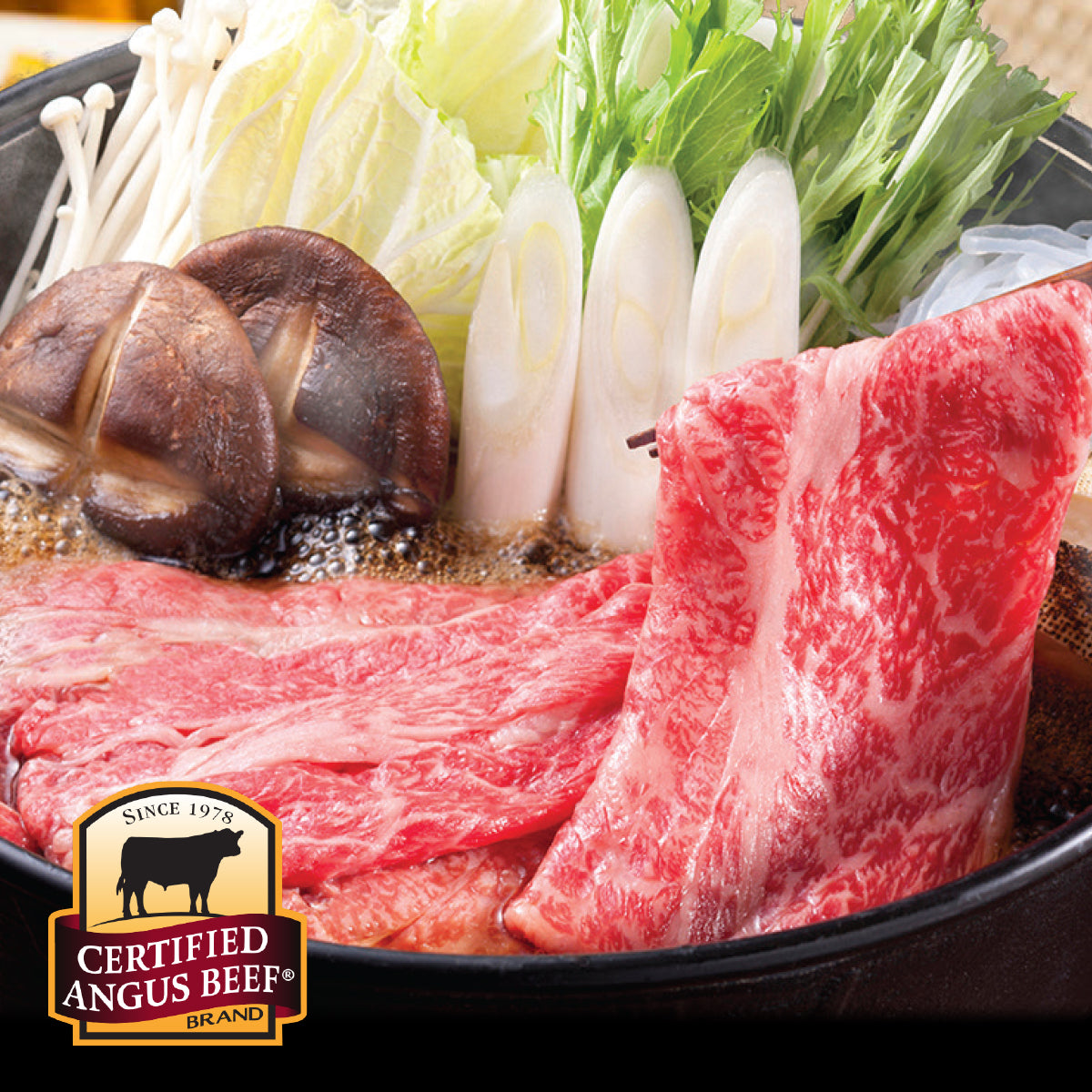 Shipping to Japan | CAB® Certified American Angus Beef for Sukiyaki