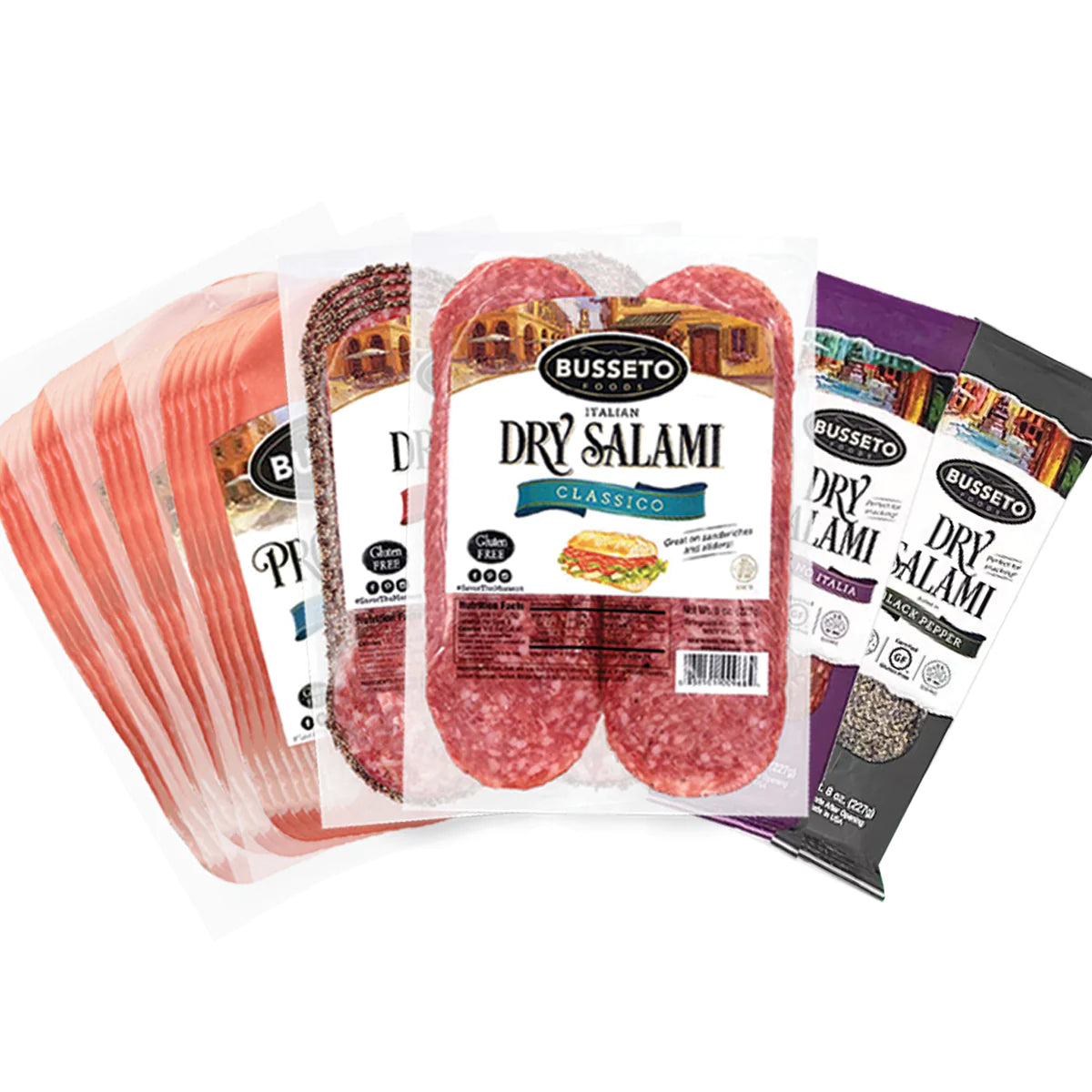 Shipping to Japan | American Deluxe Salami & Prosciutto Set