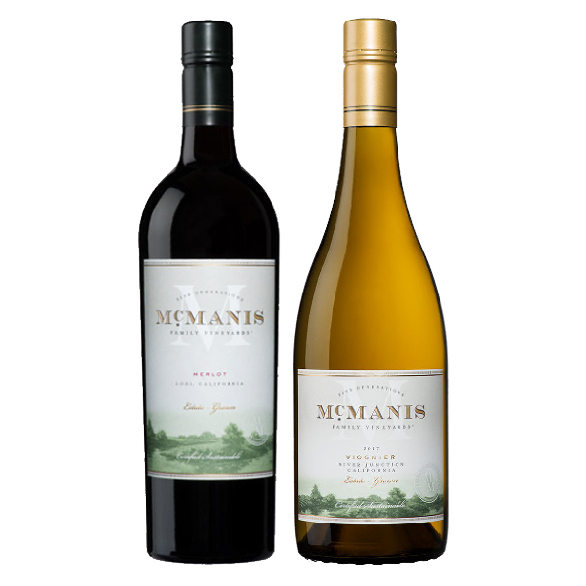 Shipping to Japan | McManis Family Vineyards Viognier & Merlot Set